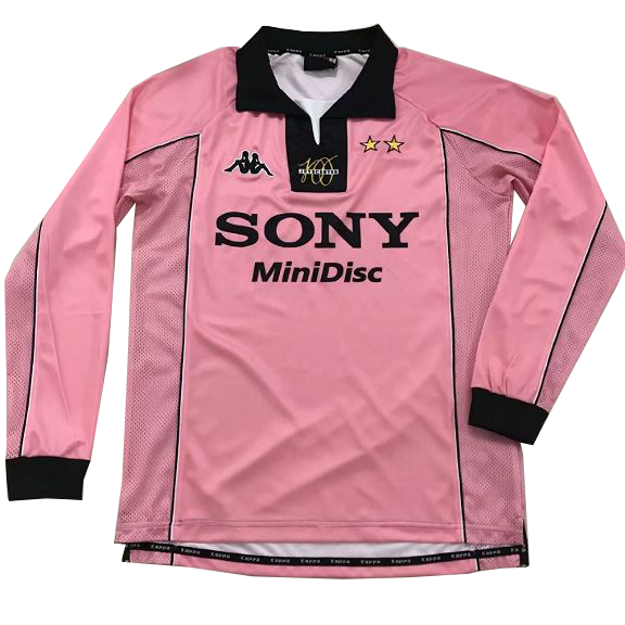 1997-1998 JUV Away Retro Long Sleeve Soccer Jersey (长袖)
