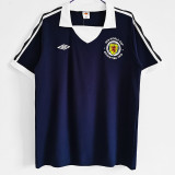 1978 Scotland White Retro Soccer Jersey