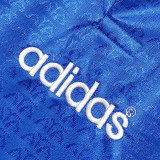1994 Argentina Away Retro Soccer Jersey (右袖断接钢印纹)