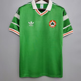 1988 Ireland Home Retro Soccer Jersey