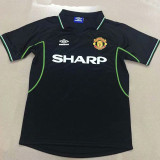 1998/1999 Man Utd Away Retro Soccer Jersey