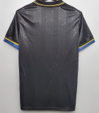 1993-1994 Man Utd Away Black Retro Soccer Jersey