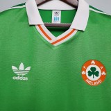 1988 Ireland Home Retro Soccer Jersey