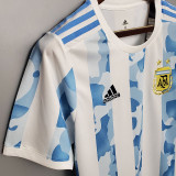 2020-2021 Argentina Home Retro Soccer Jersey
