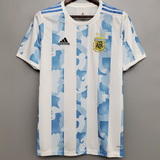 2020-2021 Argentina Home Retro Soccer Jersey