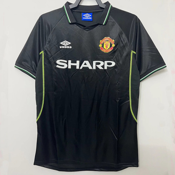 1998/1999 Man Utd Away Retro Soccer Jersey