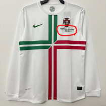 2012 Portugal Away Long Sleeve Retro Soccer Jersey(长袖)