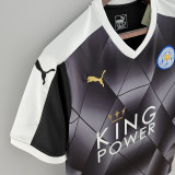 2015-2016 Leicester City Black Retro Soccer Jersey