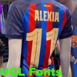 22-23 BAR Home OWL LOGO Special Fans Soccer Jersey