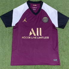 2020-2021 PSG Jordan Third Retro Soccer Jersey
