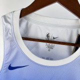 23-24 Timberwolves TOWNS #32 Blue City Edition Top Quality Hot Pressing NBA Jersey