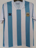 1993 Argentina Home Retro Soccer Jersey