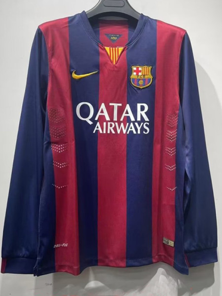 2014-2015 BAR Home Long Sleeve Retro Soccer Jersey (长袖)