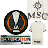 23-24 ACM Cream Color Joint Edition Fans Soccer Jersey