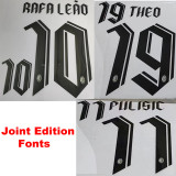 23-24 ACM Cream Color Joint Edition Fans Soccer Jersey