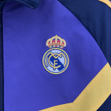 2024 RMA Black & Dark Blue Double Sided Windbreaker (双面刺绣)(双面风衣)