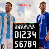 24-25 Argentina Away Fans Soccer Jersey #FWCC