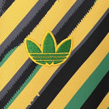 2024 JAMAICA  Yellow Green Training shirts