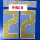 24-25 Argentina Away Fans Soccer Jersey #FWCC