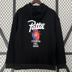 23-24 BAR Black Hoody (加绒) 黑