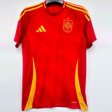 24-25 Spain Home Fans Soccer Jersey