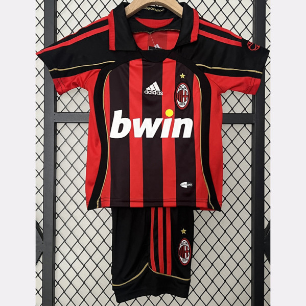 2006-2007 ACM Home Kids Retro Soccer Jersey