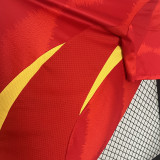 24-25 Spain Home Fans Soccer Jersey