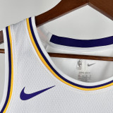 22-23 LAKERS O'NEAL #34 White Top Quality Hot Pressing NBA Jersey(圆领)