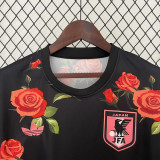 2023 Japan Black Special Edition Training Shirts (玫瑰花)