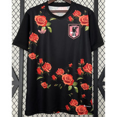 2023 Japan Black Special Edition Training Shirts (玫瑰花)