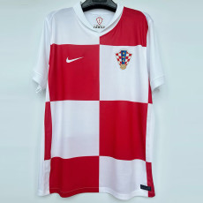 24-25 Croatia Home Fans Soccer Jersey