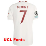 23-24 Man Utd Third Player Version Soccer Jersey