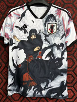 2024 Japan White Black Special Edition Fans Soccer Jersey (忍者宇智波)