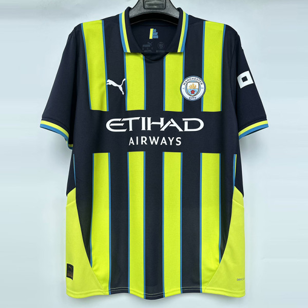 24-25 Man City Away Fans Soccer Jersey