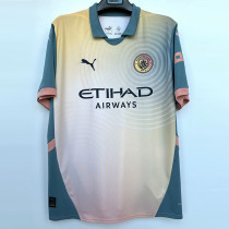 24-25 Man City Fourth Fans Soccer Jersey