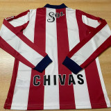 1996-1997 Chivas Guadalajara Home Long Sleeve Retro Soccer Jersey (长袖)