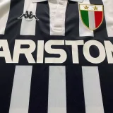 1984-1985 JUV Home Retro Long Sleeve Soccer Jersey (长袖)