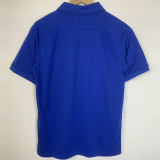 2019 France 100th Anniversary Edition Blue Retro Soccer Jersey