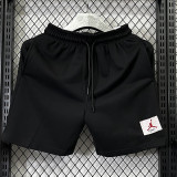 M001 Jordan Black Pure Cotton Fabric Casual Short Pants (红标)