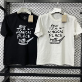 T211 NK White High Quality Casual T-Shirt #独角兽