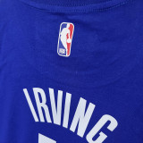 T264 Dallas Mavericks IRVING #11 Blue High Quality Casual T-Shirt
