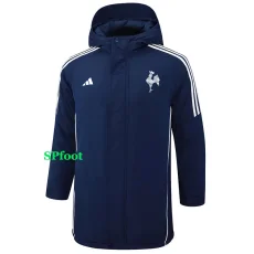 24-25 Atletico Mineiro Royal Blue Hooded Windbreaker Fabric Cotton Coat #G217