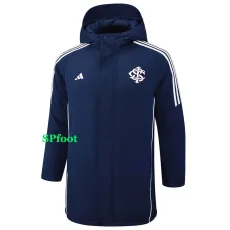 24-25 Internacional Royal Blue Hooded Windbreaker Fabric Cotton Coat #G195