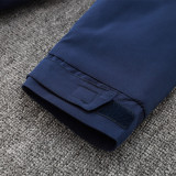 24-25 JUV Royal Blue Hooded Windbreaker Fabric Cotton Coat #G226