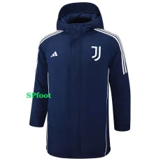 24-25 JUV Royal Blue Hooded Windbreaker Fabric Cotton Coat #G226