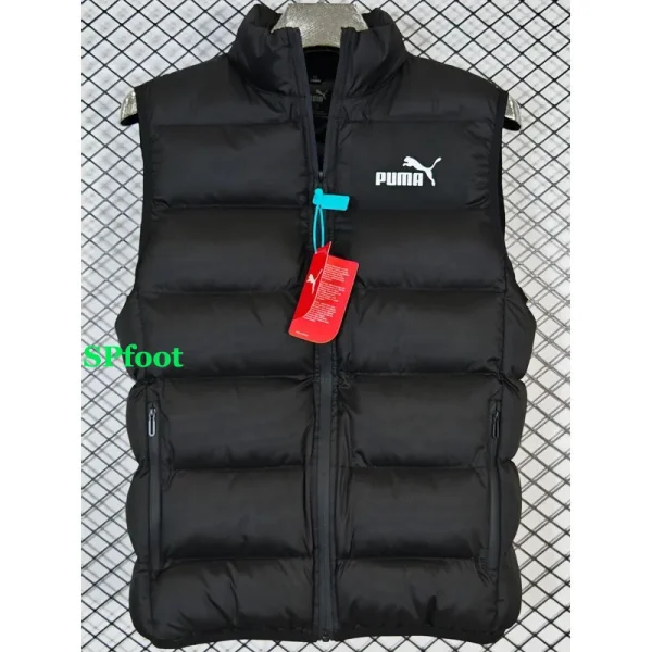 24-25 J10 PM Black Cotton jacket vest (Waistcoat) #马甲