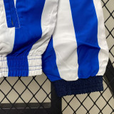 24-25  Real Sociedad Blue & White Double Sided Windbreaker (双面风衣)
