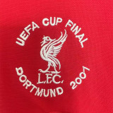 2000-2002 LIV Home Retro Soccer Jersey