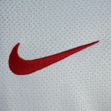 2010-2011 Man Utd Away White Long sleeve Retro soccer jersey (长袖)决赛字