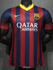 2013-2014 BAR Home Player Version 球员 Retro Soccer Jersey